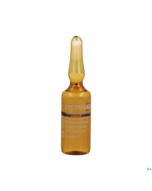 Lysomucil 10% amp 20 x 300 mg/3 ml