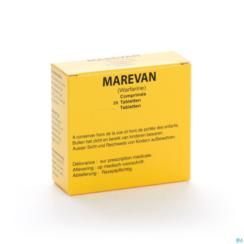 Marevan comp  25 x  5 mg