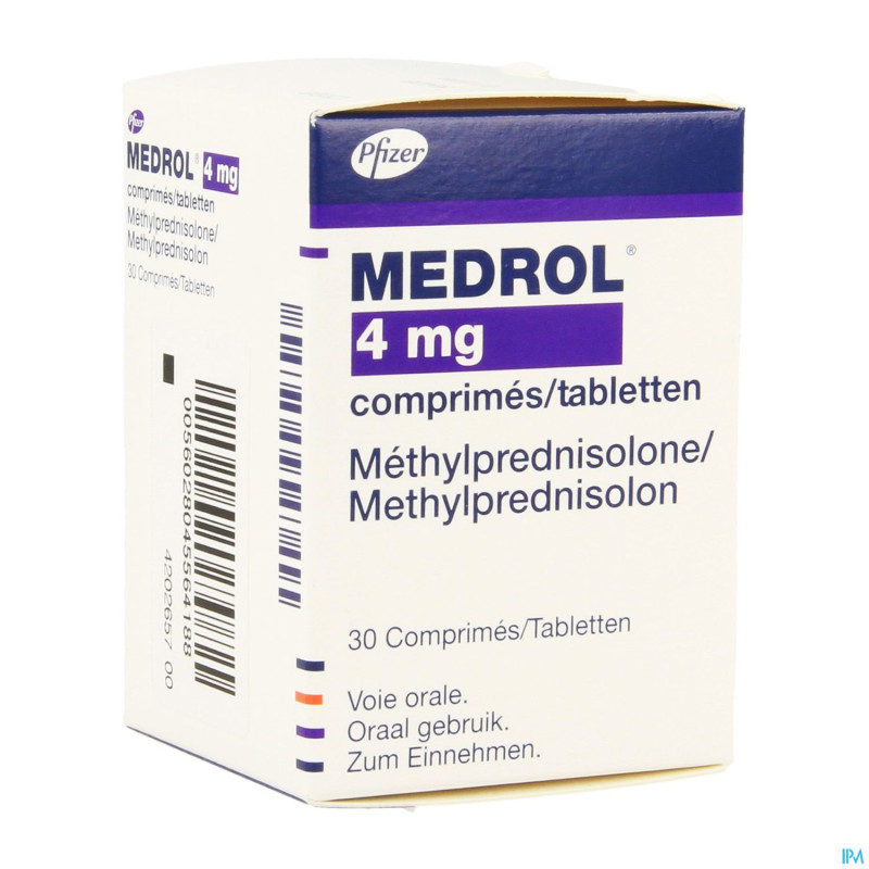 Medrol comp  30x 4mg