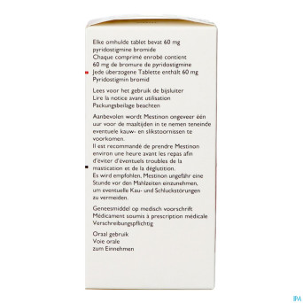 Mestinon drag 150 x 60 mg