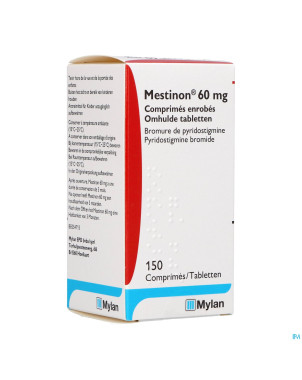 Mestinon drag 150 x 60 mg