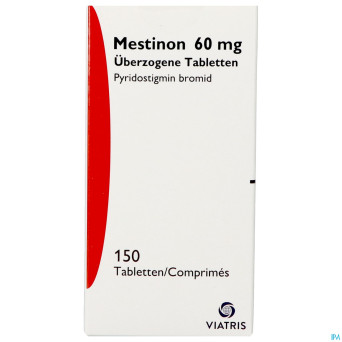 Mestinon drag 150 x 60 mg