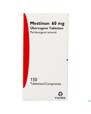 Mestinon drag 150 x 60 mg