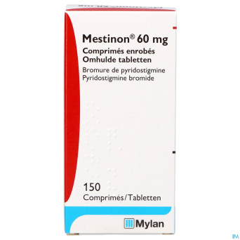 Mestinon drag 150 x 60 mg