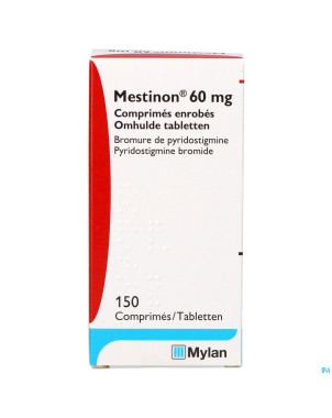 Mestinon drag 150 x 60 mg