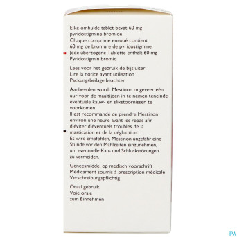 Mestinon drag 150 x 60 mg