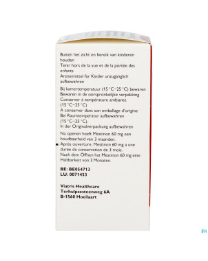 Mestinon drag 150 x 60 mg