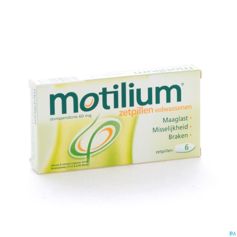Motilium supp ad   6x60mg enregistrement suspendu