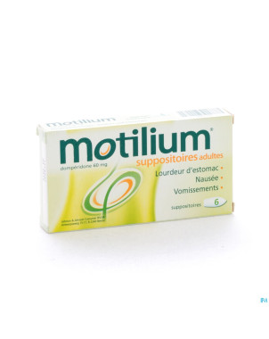 Motilium supp ad   6x60mg enregistrement suspendu
