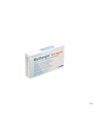 Methergin amp 5 x 0,2 mg/1 ml