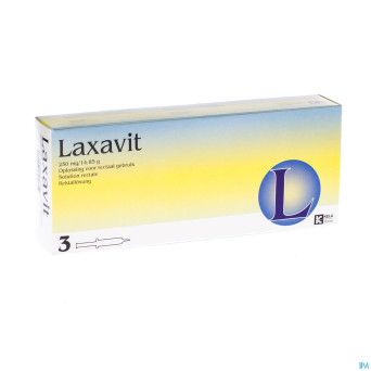 Laxavit micro enema inj  3x12ml