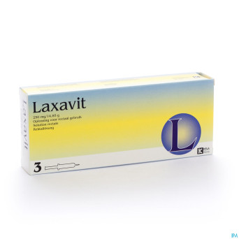 Laxavit micro enema inj  3x12ml