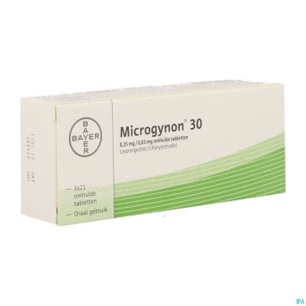 Microgynon 30 drag  3 x 21