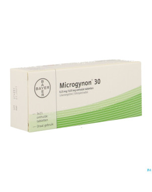 Microgynon 30 drag  3 x 21