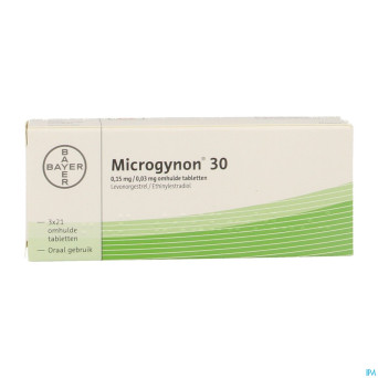 Microgynon 30 drag  3 x 21
