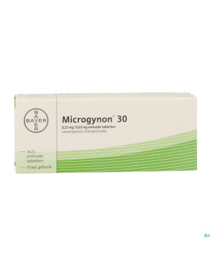 Microgynon 30 drag  3 x 21