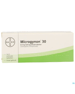 Microgynon 30 drag  3 x 21