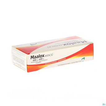 Maalox antacid 200/400 comp  40