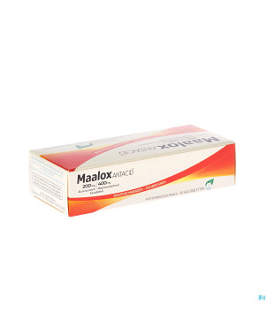 Maalox antacid 200/400 comp  40