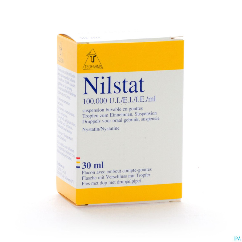 Nilstat gutt buv 1x30ml 100000 u/ml