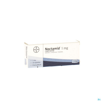Noctamid 1 mg comp 30 x 1 mg