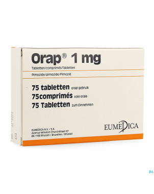 Orap comp  75 x 1 mg