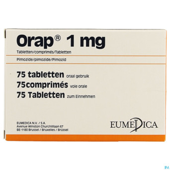 Orap comp  75 x 1 mg