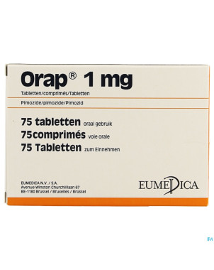 Orap comp  75 x 1 mg