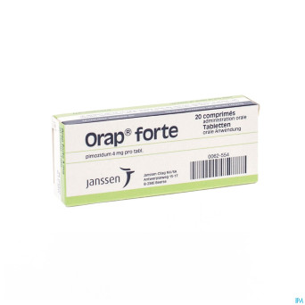 Orap forte comp  20 x 4 mg