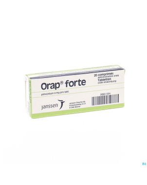 Orap forte comp  20 x 4 mg