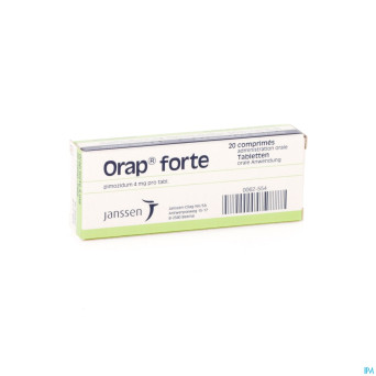 Orap forte comp  20 x 4 mg