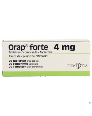 Orap forte comp  20 x 4 mg