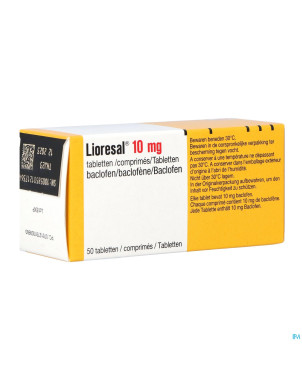 Lioresal comp  50 x 10mg