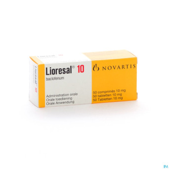 Lioresal comp  50 x 10mg