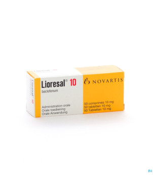 Lioresal comp  50 x 10mg
