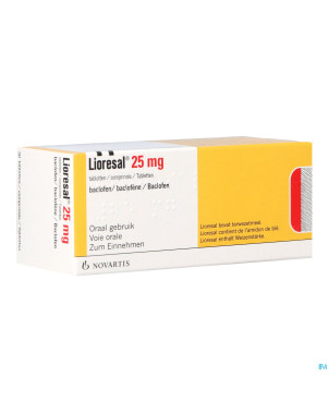 Lioresal comp  50 x 25mg