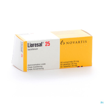 Lioresal comp  50 x 25mg