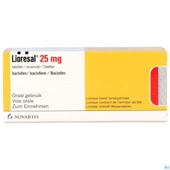 Lioresal comp  50 x 25mg