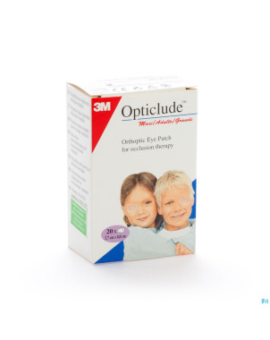 Opticlude 3m cp oculaire stand  82mmx57mm  20 1539