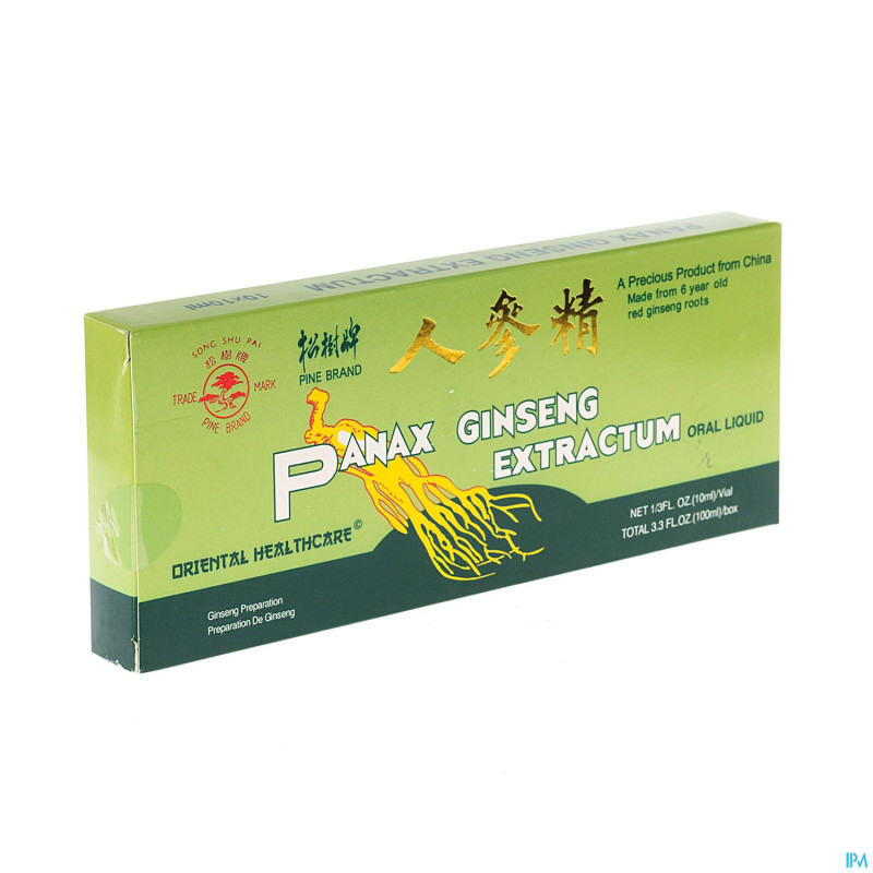 Ginseng amp buv 10 x 1300mg/10ml