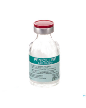 Penicilline 5000000ui pdr sol inj fl inj 100