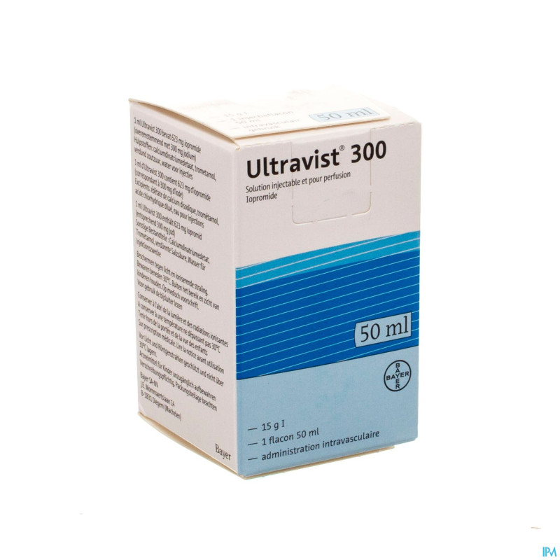 Ultravist 300 fl inj 1 x  50 ml