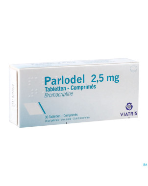 Parlodel comp   30 x  2,5 mg