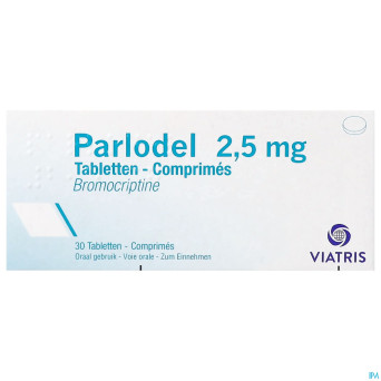 Parlodel comp   30 x  2,5 mg