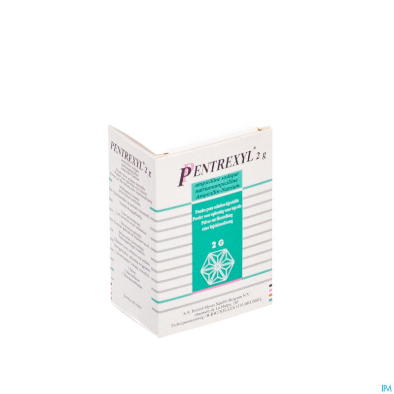 Pentrexyl amp inj 1 x 2 g