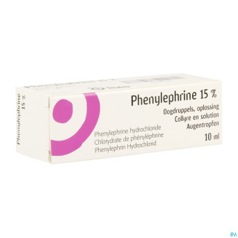 Phenylephrine collyre 10ml 15%