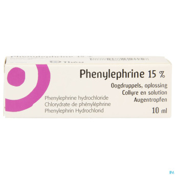 Phenylephrine collyre 10ml 15%