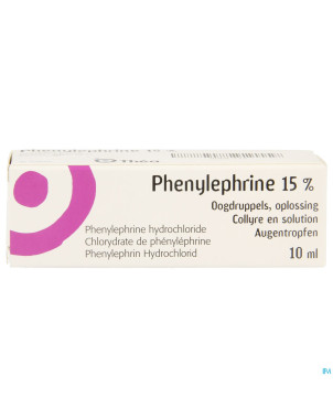 Phenylephrine collyre 10ml 15%