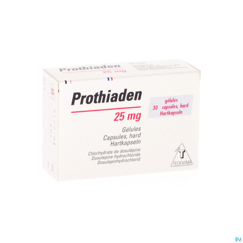 Prothiaden caps   30 x 25 mg