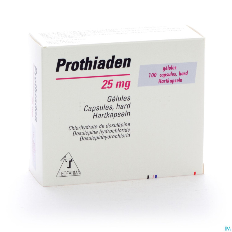Prothiaden caps  100 x 25 mg
